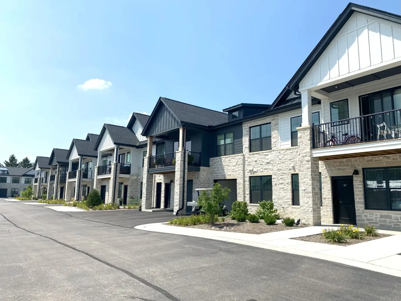Multi-Family complex-Hardie Siding-CertainTeed Roofing-Naperville
